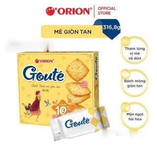 Bánh quy mè goute' hộp 316g