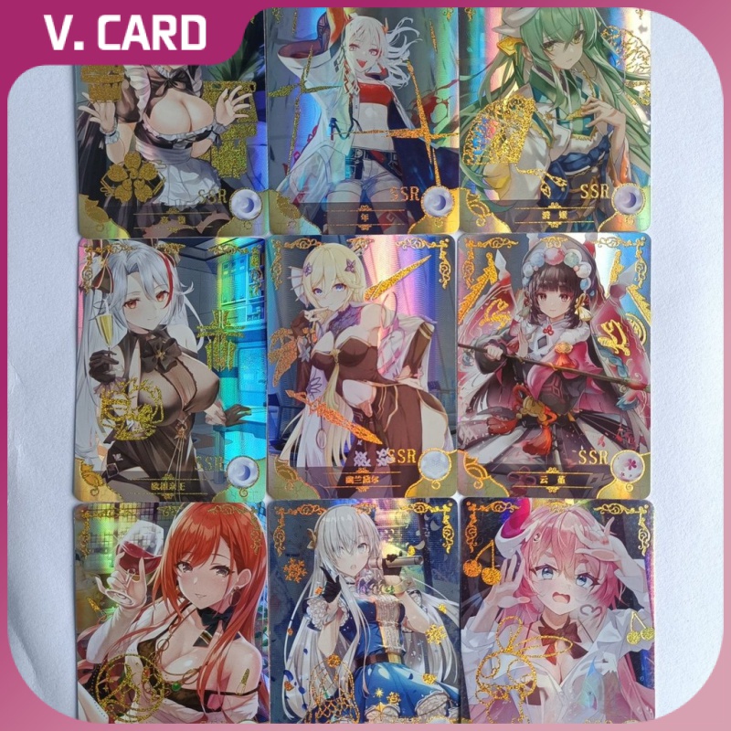 Bộ Sưu Tập 207 Thẻ Bài Hai Chiều Hình Nữ Thần Ếch Nhỏ ssr pure love chapter one set