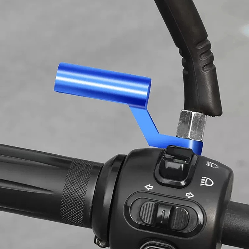 1 Giá Đỡ Gương Chiếu Hậu Mở Rộng Bằng Hợp Kim Nhôm Chất Lượng Cao Cho Xe Mô Tô