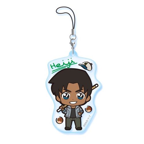 Dây treo điện thoại DETECTIVE CONAN ver TÊN  anime chibi mica trong acrylic xinh xắn