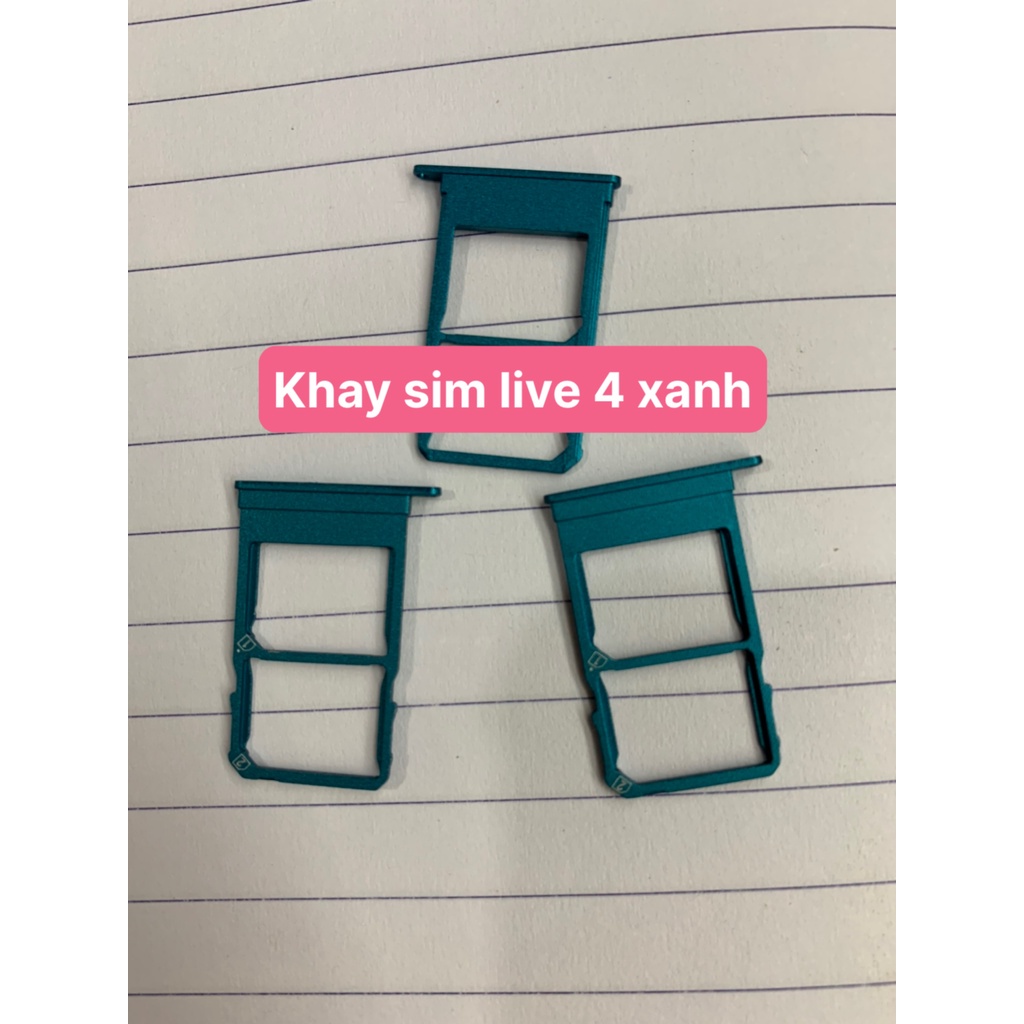 Khay sim zin hãng điện thoại vsmart live 4