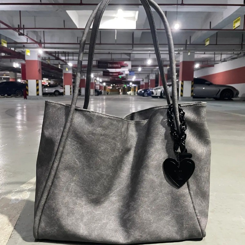 Túi Xách tote Cỡ Lớn Siêu Nhẹ Họa Tiết Tình Yêu Cupid Thời Trang