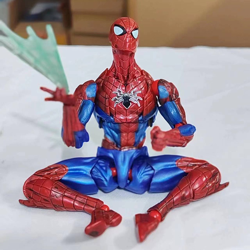 Mô Hình Đồ Chơi Nhân Vật Người Nhện ver.2.0 revoltech miles Gwn pete parker