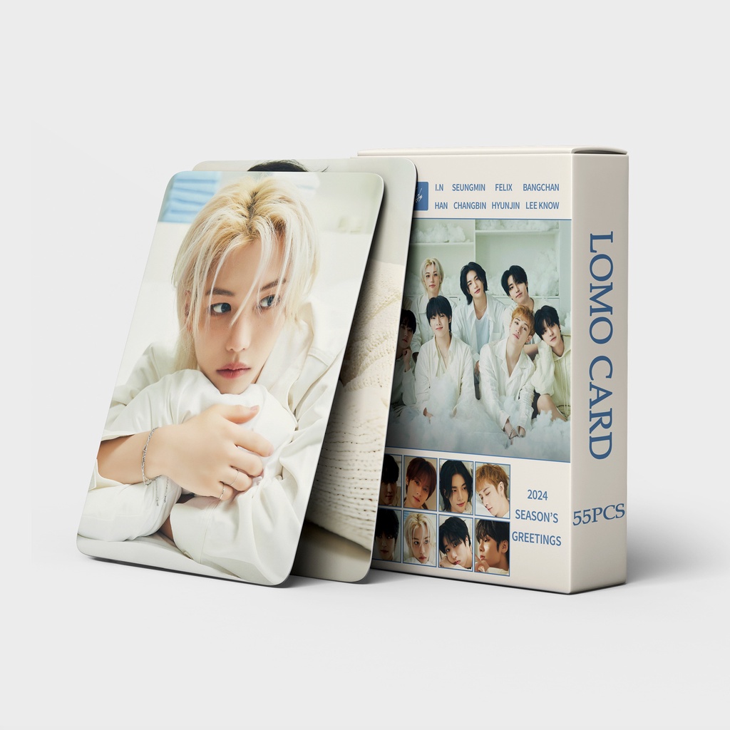 Stray Kids Album Perfect Day Photocard 2024 SEASON’S GREETINGS Lomo Card