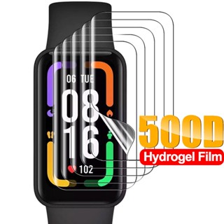 5 / 10 Miếng Bảo Vệ Màn Hình Cho Xiaomi Band 9 Active / 8 Active HD Full Cover Mềm TPU Hydrogel Film Cho Redmi Band 3 2 / Amazfit Band 7 / Band Pro Đồng Hồ Thông Minh