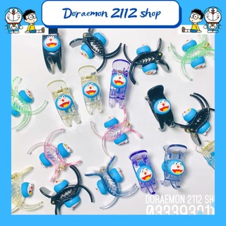 Kẹp tóc Doraemon dễ thương tạo tóc xoăn tự nhiên size nhỏ 3 răng