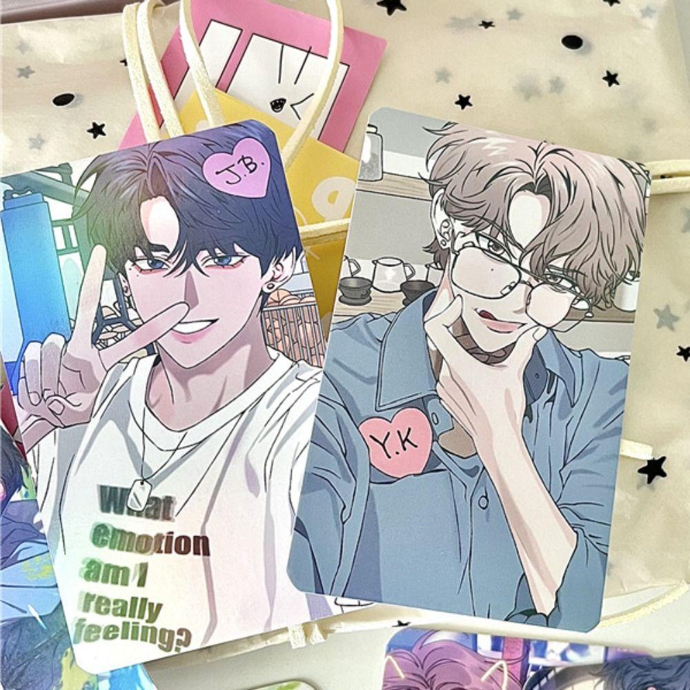 Mmluck Leejobin Bộ Sưu Tập Thẻ anime Phác Thảo Hoạt Hình anime pvc Hàn Quốc bl manwha choi ilkyung Làm Quà Tặng Cho Trẻ Em