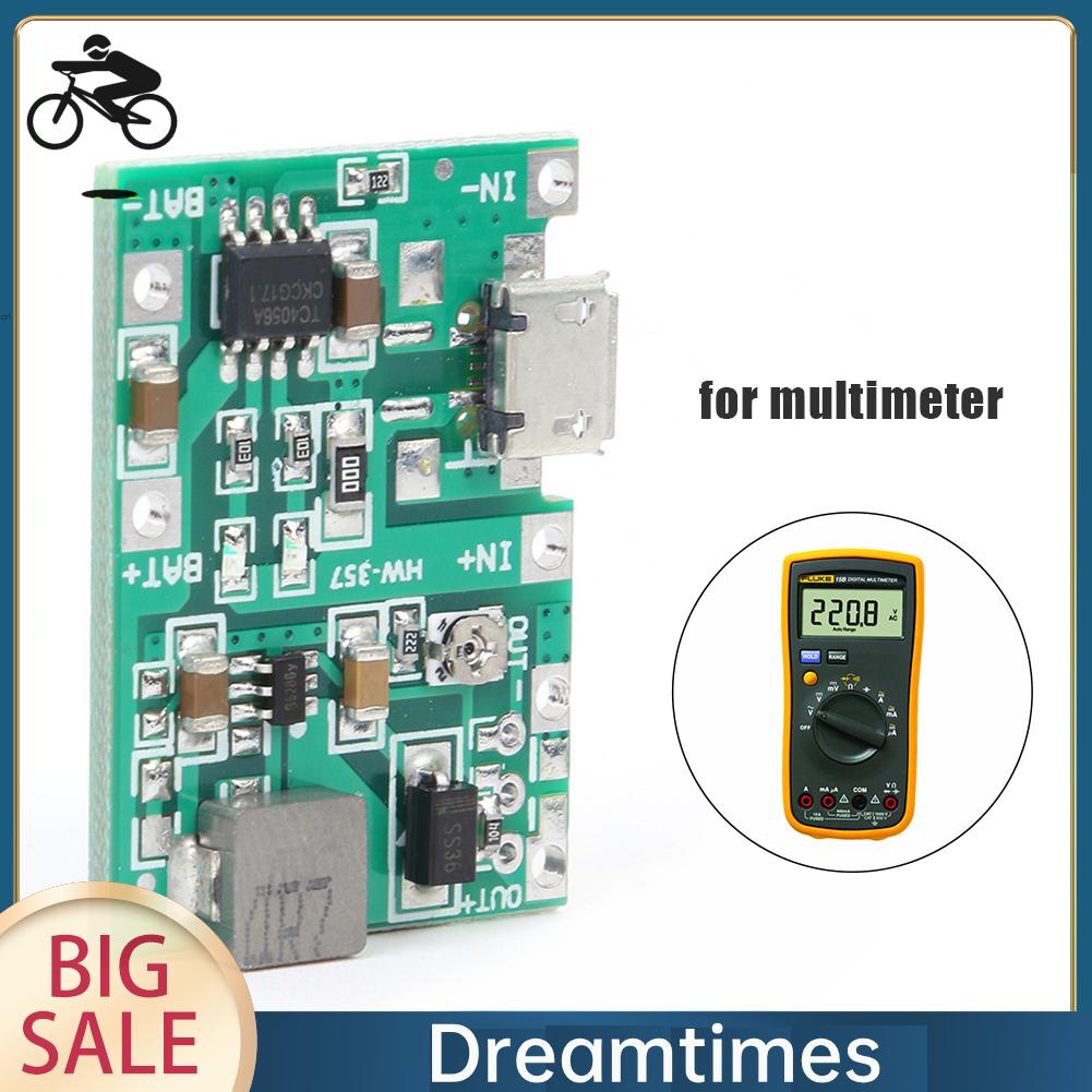 Mô-đun Sạc Pin li-ion 18650 li-ion 1.vn 3.7v 9v 5v Có Thể Điều Chỉnh