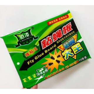 Combo 10 miếng keo dán ruồi size lớn 17,5x25cm