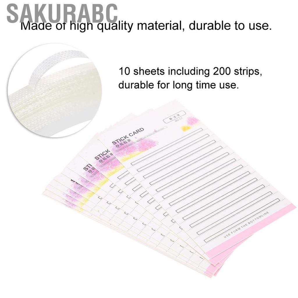 Sakurabc Eyelash Storage Container  Extension Card Helpful Extendable High-quality Travel for Beginners Lash Lovers Designers Stylist