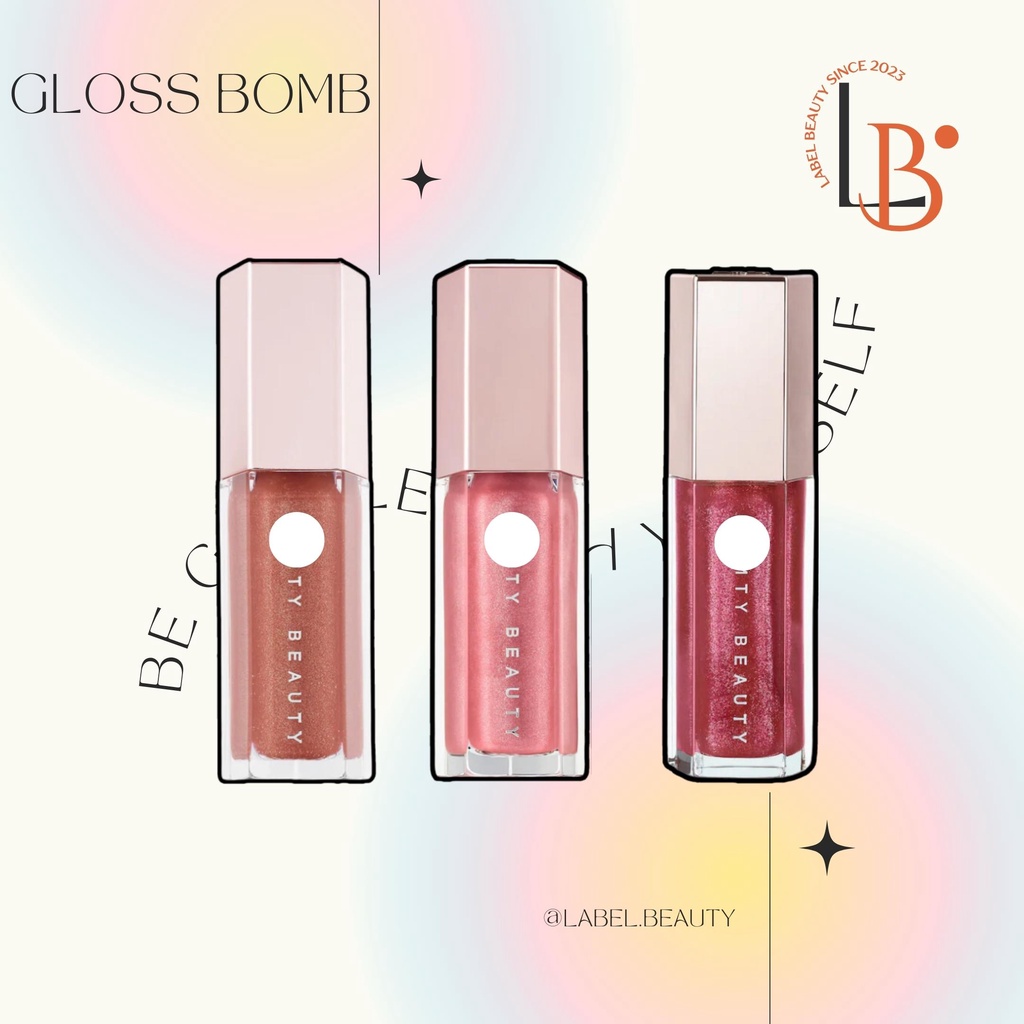 ✨ Son bóng F.e.n.t.y Beauty Gloss Universal Lip Luminizer - 𝐋𝐚𝐛𝐞𝐥.𝐛𝐞𝐚𝐮𝐭𝐲 ✨