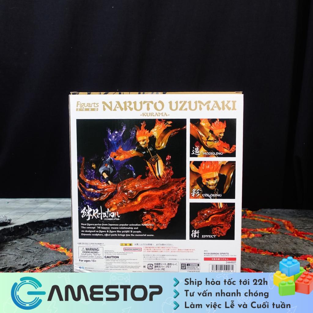 Bandai Mô hình Figuarts Zero Kyuubi Uzumaki Naruto Kizuna Relation dòng Naruto non scale figure 21cm Nhật NARBD03