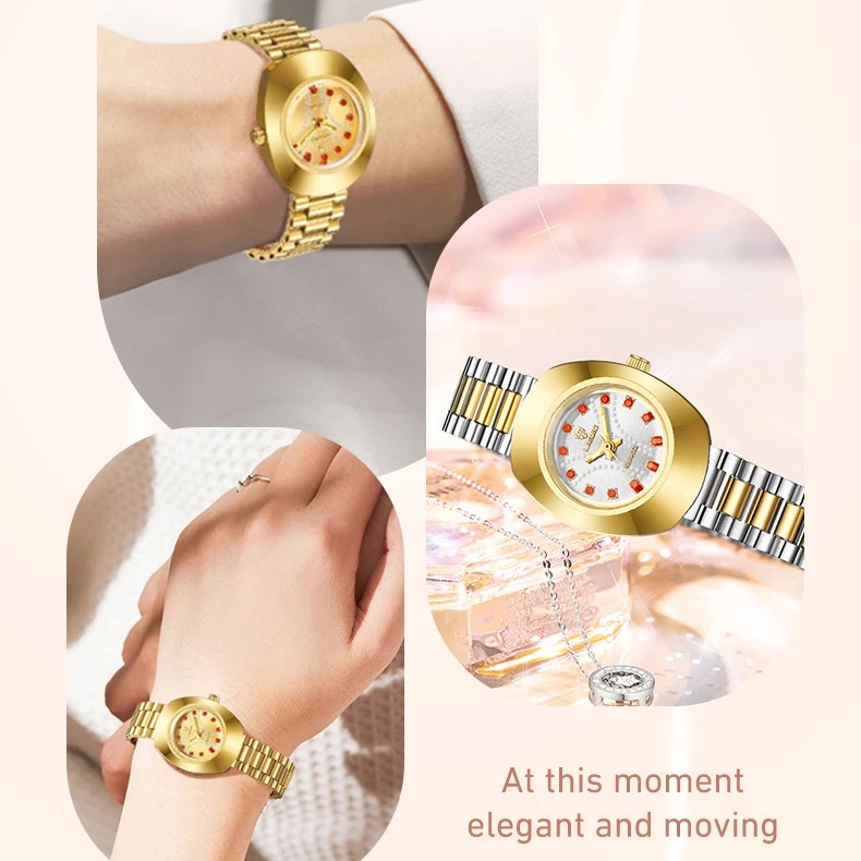 Thời Trang Đồng Hồ quartz l1021 Chống Thấm Nước Kiểu Dáng Sang Trọng Dành Cho Cặp Đôi