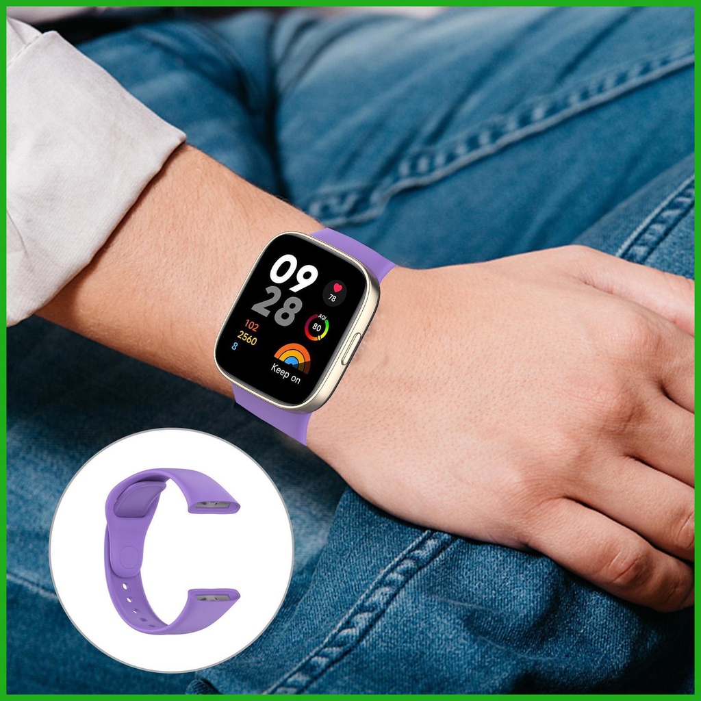 Dây Đeo Silicon Thay Thế Cho Đồng Hồ Thông Minh Xiaomi redmi watch 3 redmi watch3
