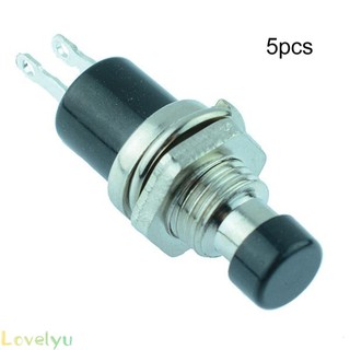 ⭐LOVE⭐ Push Button Switch For Panel Installation Multi Color Pin Welding 2mm Panel
