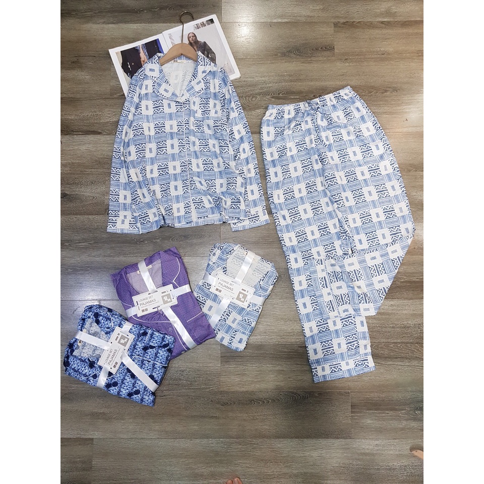 Bộ Pijama Dài Tay U.n.i.q.l.o
