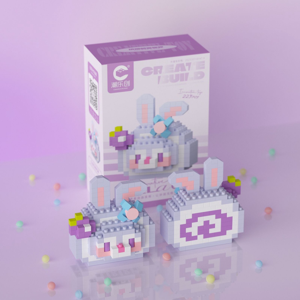 Bộ Đồ Chơi Lắp Ráp Mô Hình 3d Cho Bé