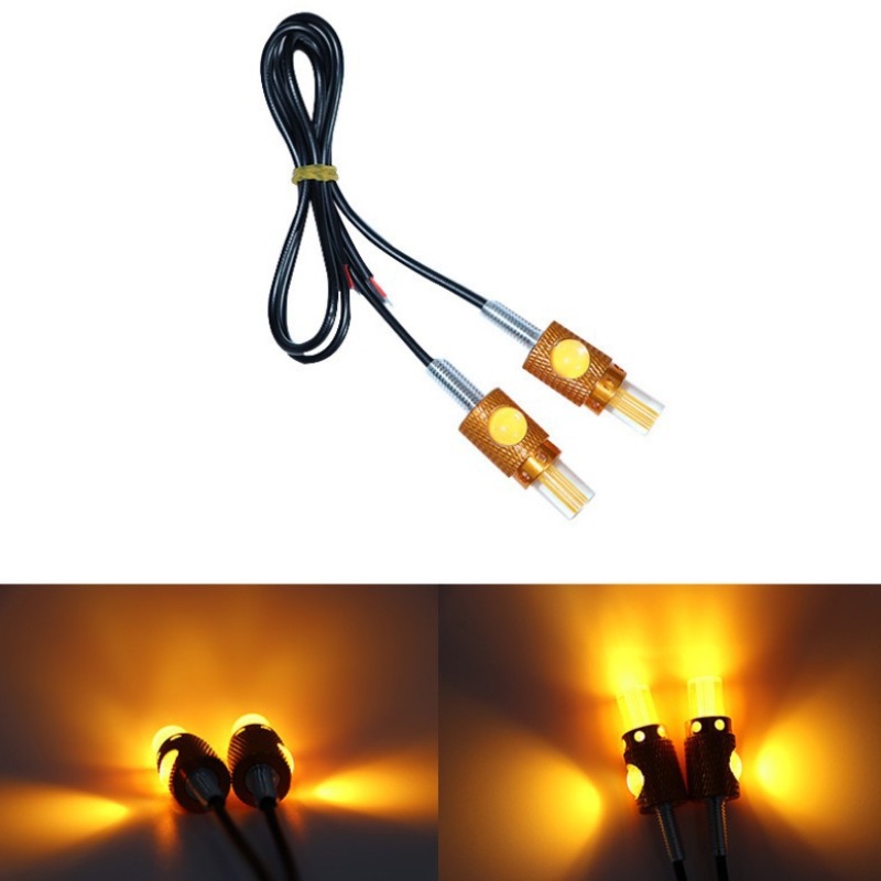 Set 2 Đèn Pha Siêu Sáng Hình Mắt Đại Bàng rgb Cho Xe Mô Tô ryt