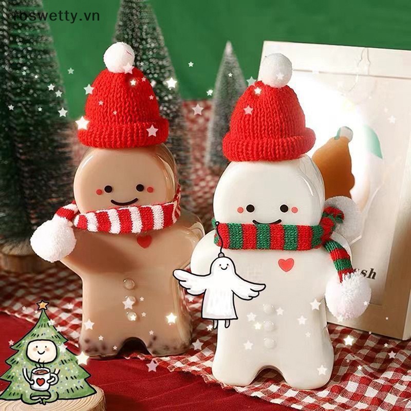 Bình Lắc Tạo Hình Bánh Mì Gừng Dễ Thương