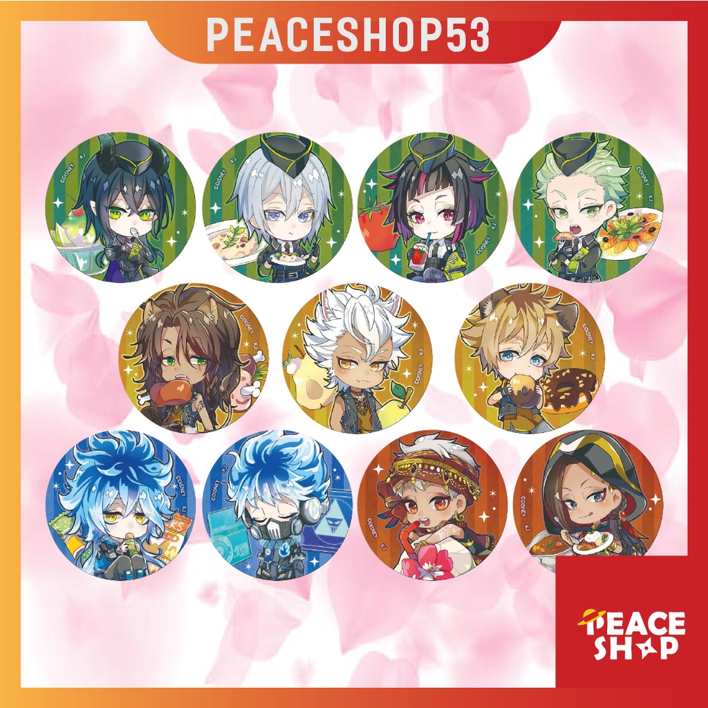 Huy hiệu Twisted-Wonderland Lấp Lánh Huy Hiệu Anime Twisted-Wonderland Ver 2 HH32