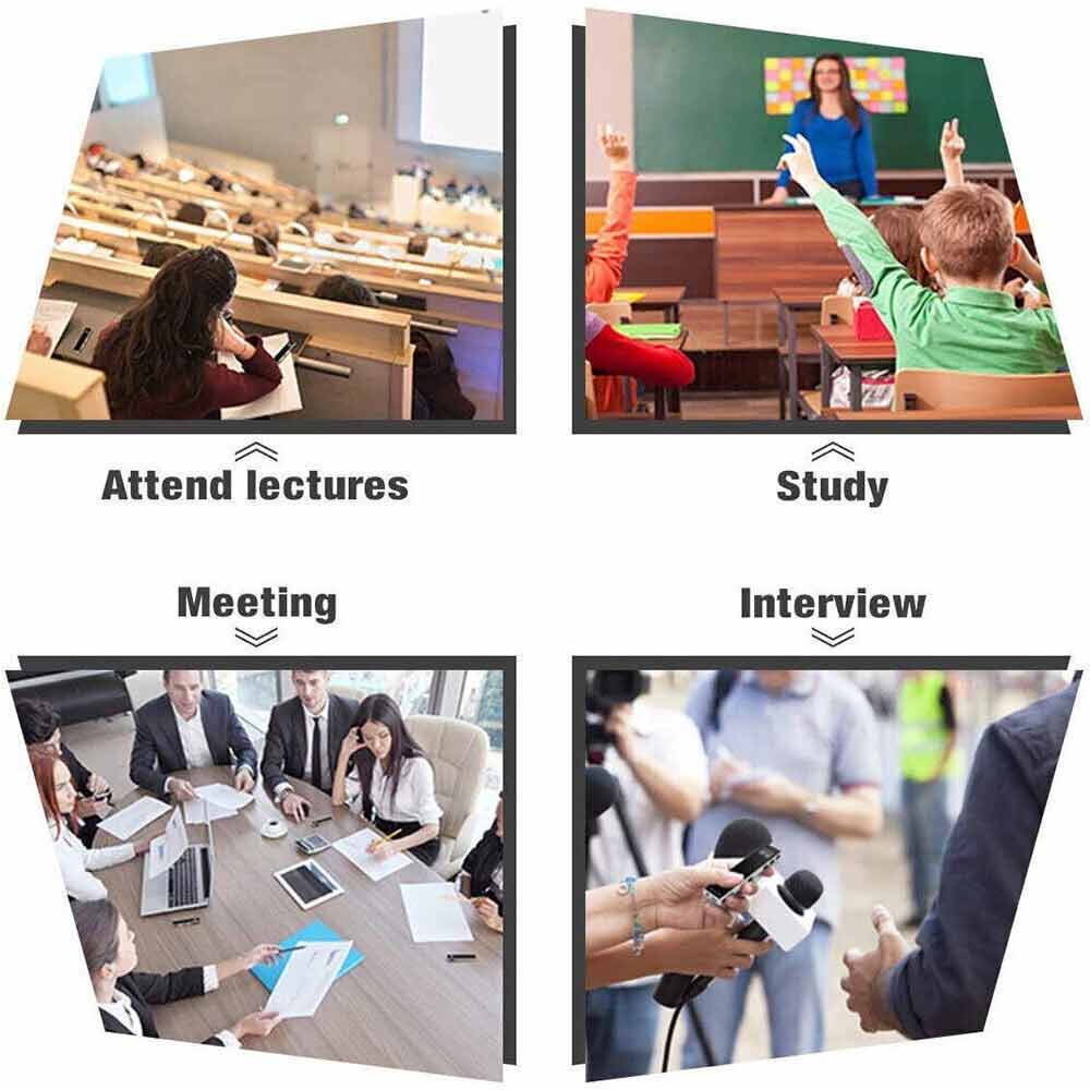 High definition noise reduction digital recording pen, suitable for meeting recording, supporting data cable, Hd noise reduction