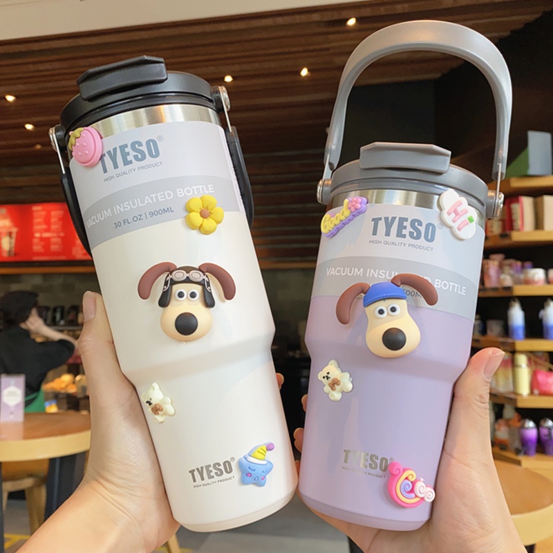 Bình Đựng Nước Nóng Lạnh Bằng Thép Không Gỉ Cách Nhiệt tyeso