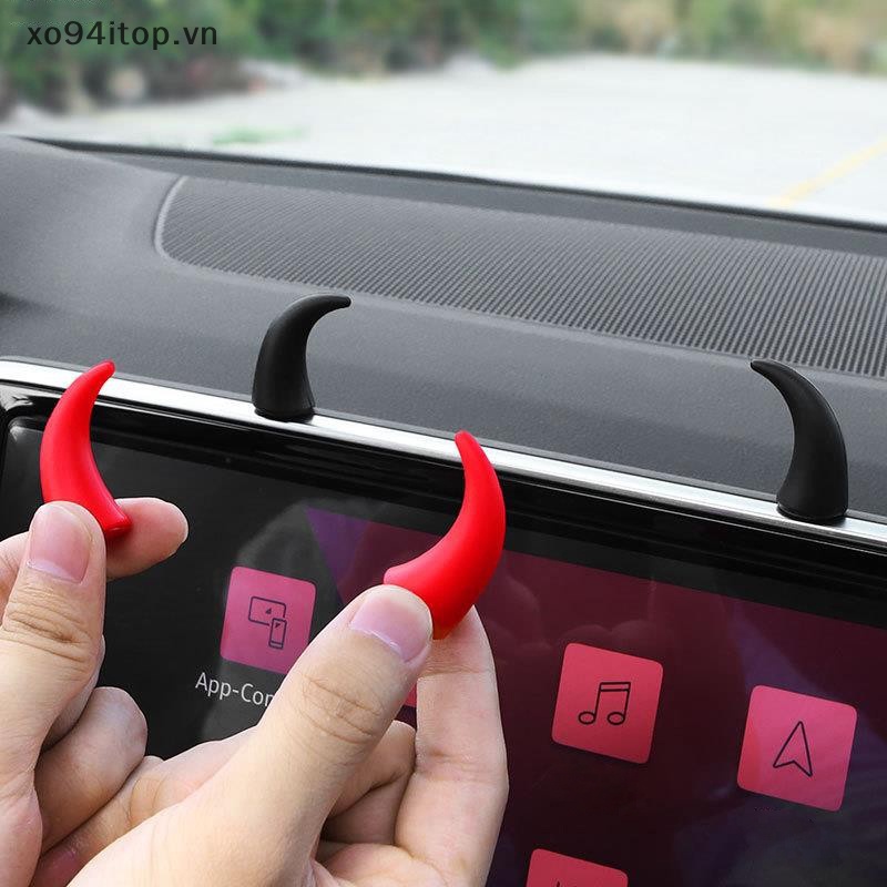 Xoitop Phụ Kiện Trang Trí Góc Vô Lăng Xe Hơi Phong Cách Ác Quỷ Sáng Tạo vn