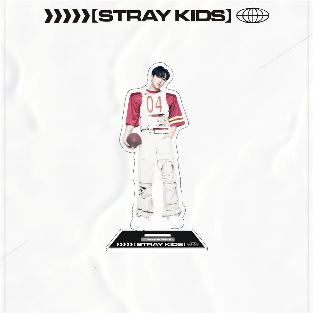 Mô hình Standee Kpop Stray Kids Hyunjin Felix Bangchan Lee Know Changbin Seungmin Phụ kiện trang trí để bàn góc học tập