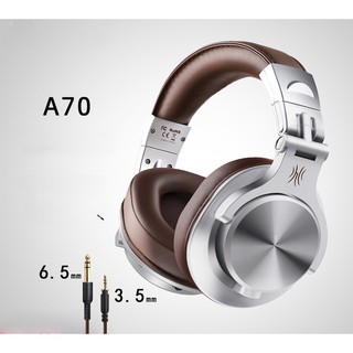 Tai Nghe bluetooth Không Dây a70 Giám Sát Âm Thanh stereo dj Hỗ Trợ Điều Khiển dj Có Dây