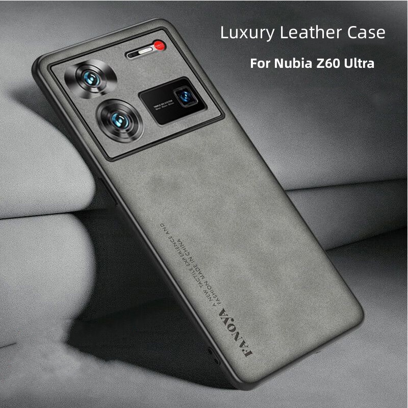 Sang Trọng Bao Da Điện Thoại Chống Sốc Bằng Silicon Cho nubia z60 z50 ultra 60 ultra