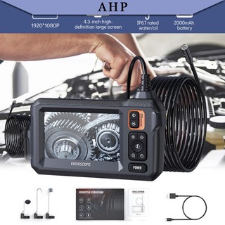 Camera nội soi công nghiệp 4.3 "màn hình 8mm với 8 đèn led chống thấm nước 5m