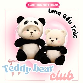 Thú Nhồi Bông-Gấu bông lena gấu trúc .thú nhồi bông lena cosplay gấu trúc hàng nhập khẩu