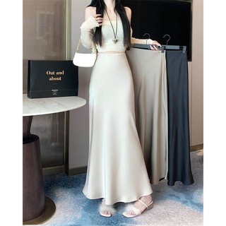 Chân Váy Chữ A Lưng Cao Thời Trang