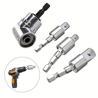 【FEELING READY STOCK】Hex Shank Drill Socket Adapter Set Power Tool Parts Universal Easy Installation
