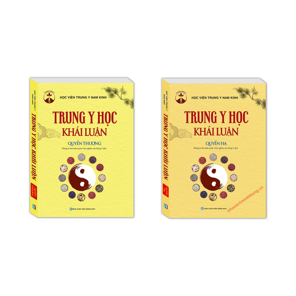 Sách-Combo-Trung y học khái luận (quyển thượng) + (quyển hạ) (Mềm) (MT)