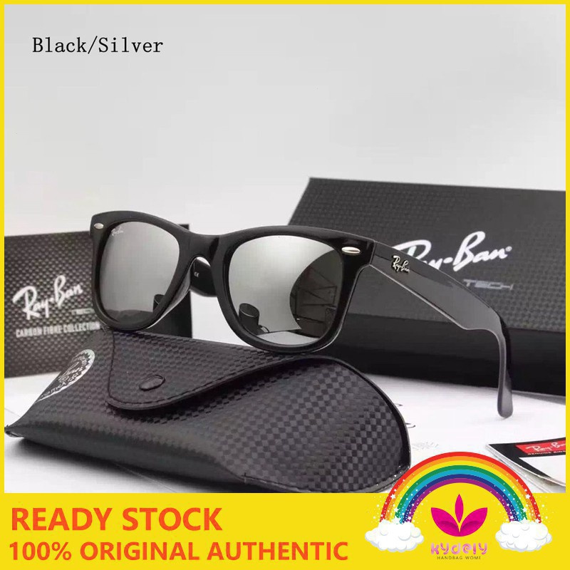 Rayban 2140 Wayfarer đèn năng lượng mặt trời mới đèn mùa hè đèn chiếu sáng 666