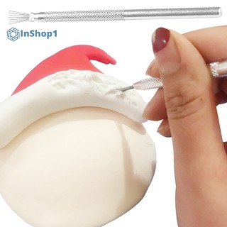 [Inshot1] Dụng Cụ Làm Gốm / Đất Sét Polymer 7 Pin Hình Lông Vũ DIY