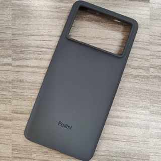 Ốp Điện Thoại Chính Hãng Cho Xiaomi Redmi K70 / K70 Pro / POCO F6 Pro 5G Ốp Lưng Mềm Siêu Mỏng Chống Sốc Matte Cao Su Sang Trọng Da