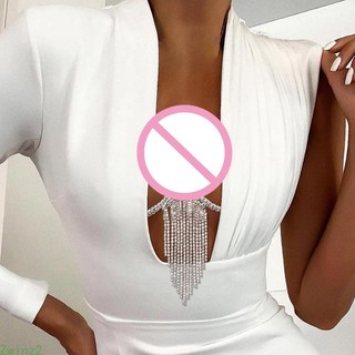 Dây chuyền body chain zwinz2 đính đá pha lê