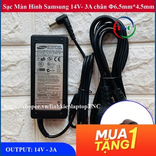 Sạc màn hình samsung 14v-3a tặng kèm dây nguồn