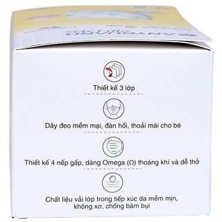 Khẩu trang Anyguard cho bé (50 cái/hộp)