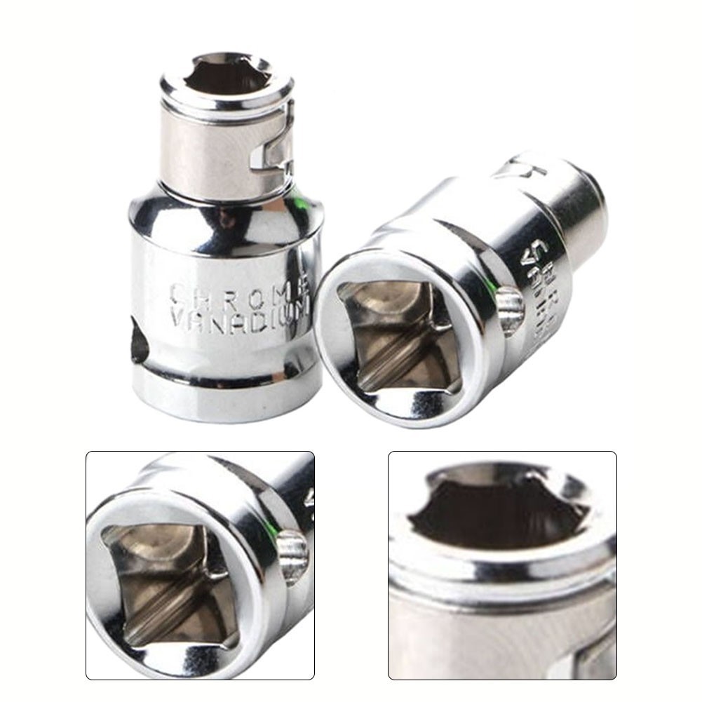 Đầu Nối Chuyển Đổi UKY 3 / 8 Square Sang 1 / 4 Hex