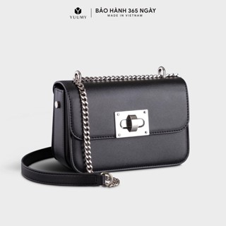 Túi xách nữ Yuumy YN142 thiết kế nhỏ gọn phối dây xích thời trang cao cấp