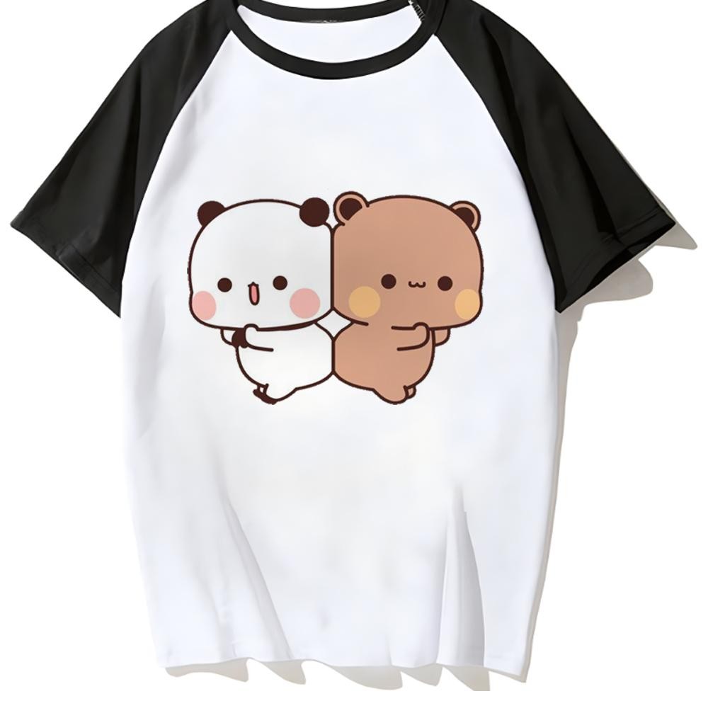 Bubu Dudu Cá Voi top Nữ Truyện Tranh Nhật Bản Áo Phông Nữ Quần Áo Nhật Bản