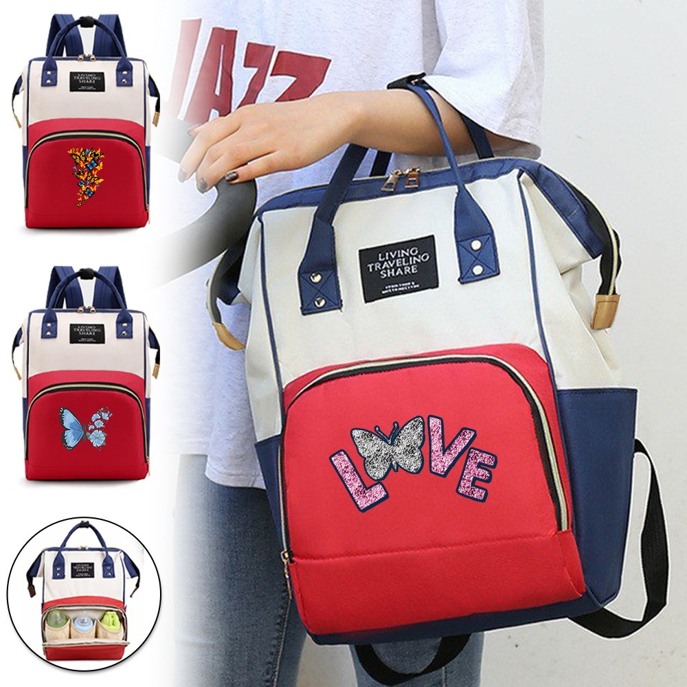Backpack Travel Supplies Babybag Outdoor Travel Mommy Bag Large Capacity Travel Organizing Bag Butte