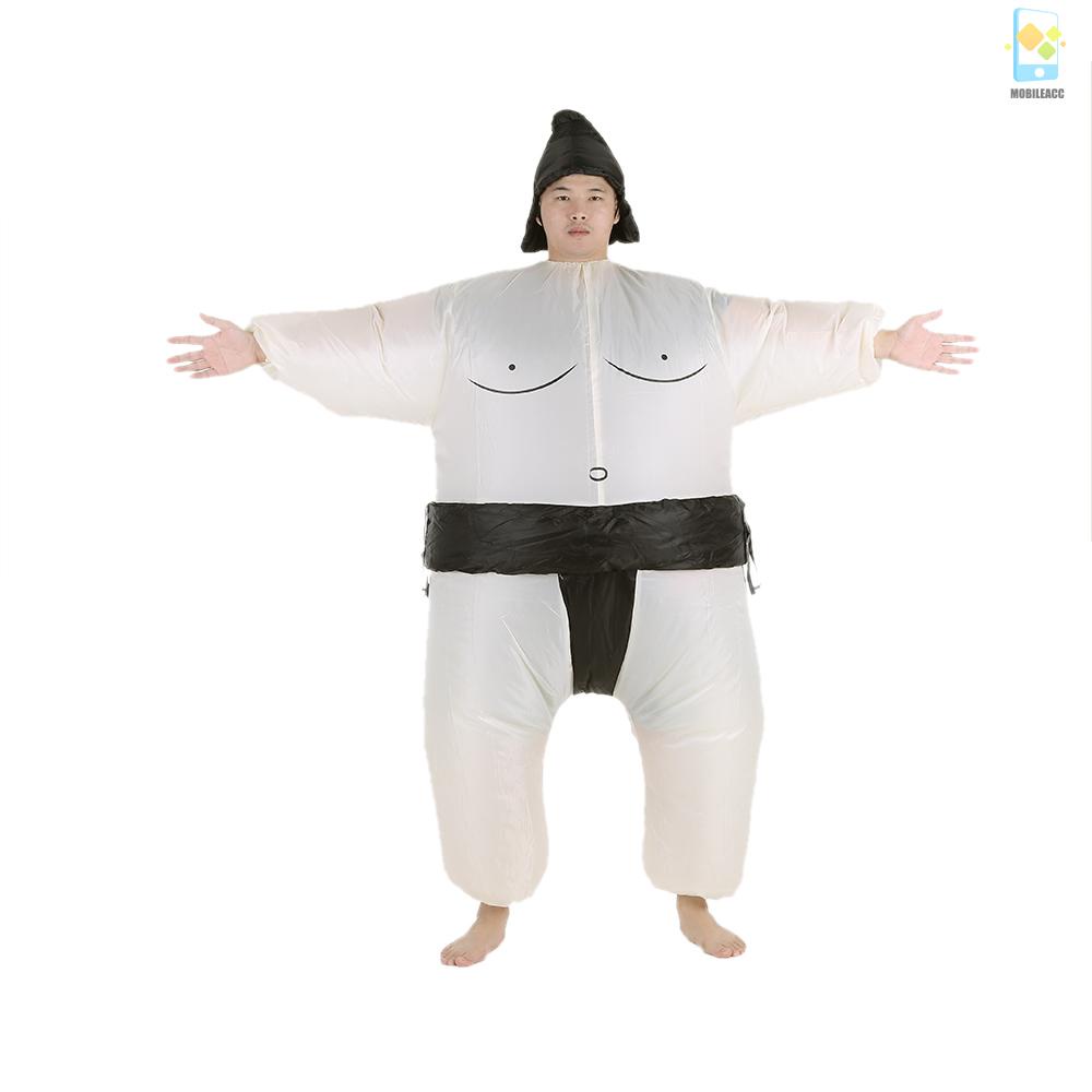 Deceal Trang Phục Hóa Trang sumo Bơm Hơi Đáng Yêu Có Thể Bơm Phồng Lạ Mắt Cho Người Lớn 1 Tuổi halloween