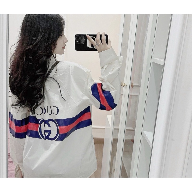 Áo Sơmi Dài Tay CG Hoạ Tiết Sọc Ngang Hot Trend Hiện Nay❤️Áo Sơ mi Dài Unisex Form Rộng Đẹp Cho Nam Nữ