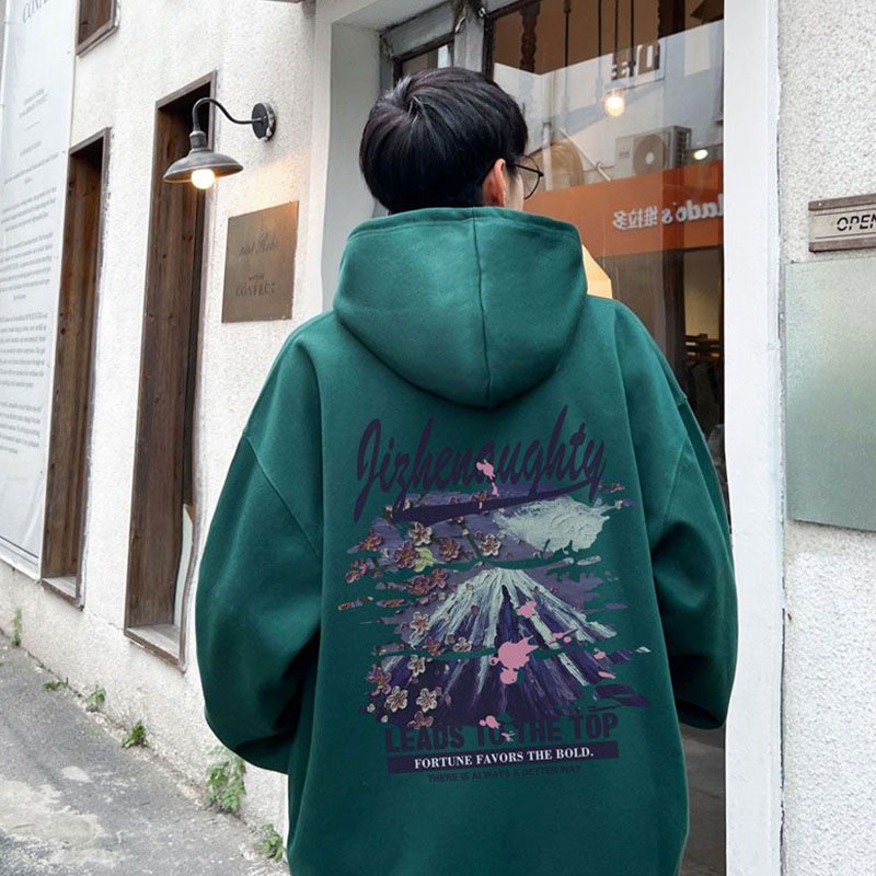 Asrv Áo Hoodie Dáng Rộng In Họa Tiết Thời Trang Xuân Thu Mới Cho Nam