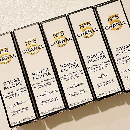 Set 5 Son Môi chan glam Dưỡng Ẩm Làm Sáng Màu Môi Phong Cách Giáng Sinh