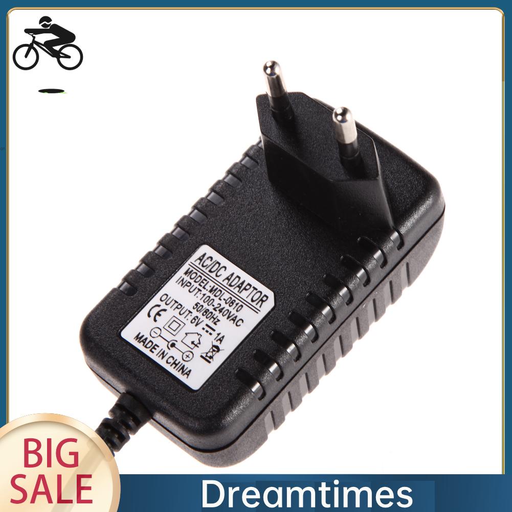 Phích Cắm Sạc ac 100-240v dc 5.5X2.5Mm 6v 1a 1000ma